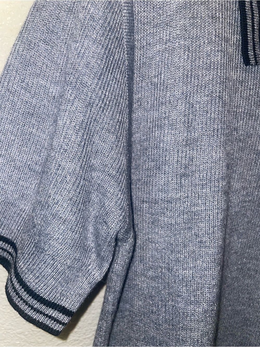 Miu Miu knit cotton sweater half sleeve top Polo knit wear Shirt New Size M - Picture 5 of 13